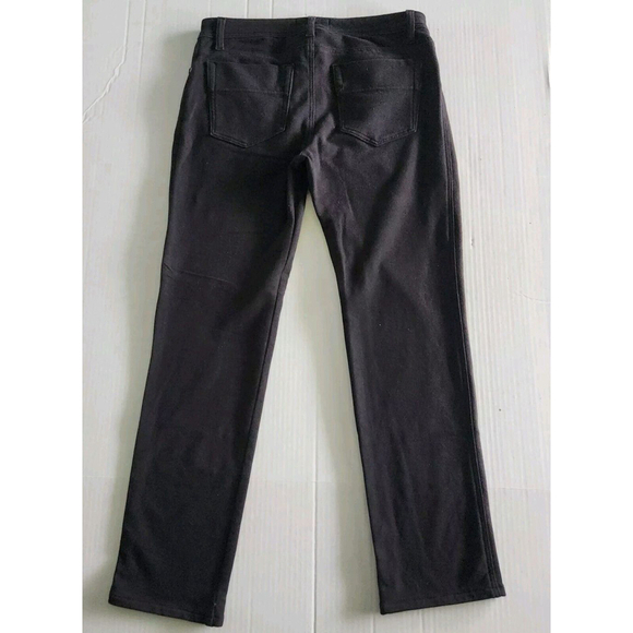 Swet Tailor Men's Size 33x32 Black Stretch Pants  Made In Usa Active Wear - Picture 2 of 13